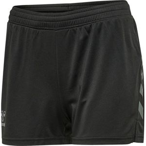 Hummel Ongrid Poly Shorts Dames - Sportbroeken - zwart/grijs - Vrouwen