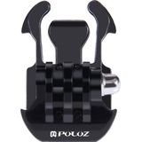 PULUZ horizontaal oppervlak Quick Release Buckle voor  GoPro HERO 7 / 6 / 5 / 5 session / 4 session / 4 / 3+/ 3 / 2 / 1  Xiaoyi nl andere actie camera's