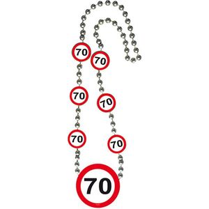 Folat - Ketting verkeersbord 70