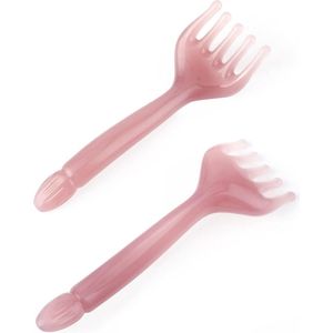 Handmatige Hoofdmassage Tool - Set van 2 Draagbare Relaxatie Massage Kammetjes