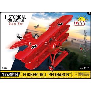 COBI WW1 2986 - Fokker Dr.I Red Baron