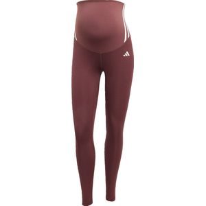 adidas Performance Optime Essentials Lange Legging (Positiekleding) - Dames - Rood- L