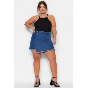 Trendyol Vrouwen Normale taille Skort Plus Size Shorts & Bermudas