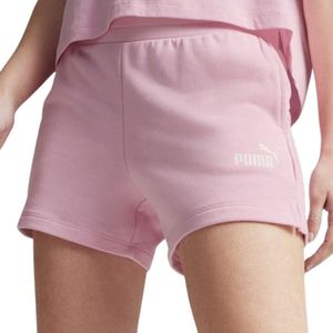 PUMA ESS 4 Sweat Shorts TR (S) Dames Broek - Pink Lilac