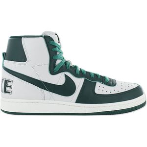 Nike Terminator High - Heren Sneakers Schoenen Leer Wit-Groen FD0650-100 - Maat EU 45 US 11