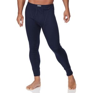 Timone Heren Thermobroek - Sport - Sporbroek - Lang - Katoen - TI-SS-Pants-114 - Donkerblauw - XXL