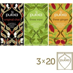 Pukka Herbal Box - 3 x 20 theezakjes