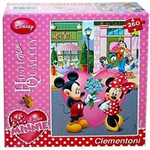 Legpuzzel - Mini HQ - 260 stukjes - I Love Minnie - Clementoni puzzel