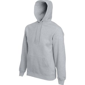 Fruit Of The Loom Heren Premium 70/30 Sweatshirt Capuchon / Hoodie (Heather Grijs)