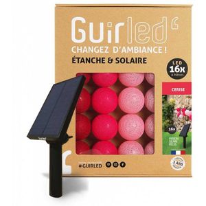 Tuinverlichting - Solar lampionnen lichtslinger LED - Outdoor - 6m - Cherry - Guirled
