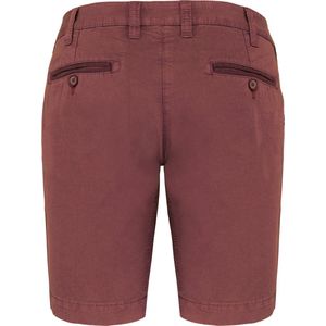 Bermuda/Short Dames 32 NL (34 FR) Kariban Washed Marsala 100% Katoen