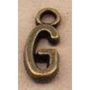 bedel Letter G Brons - Alfabet