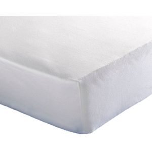 Inch Matrasbeschermer - Lyocel - (hoekhoogte 27 cm ) White - B 90 x L 220 cm - 1-persoons Luchtdoorlatend/Waterdicht - Geschikt voor Standaard Matras - DHTENPUCC90220-B 90 x L 220 cm