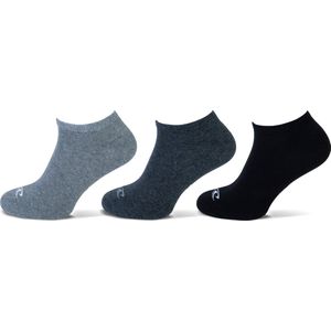 3-Pack O'Neill sneakersokken unisex 739003-7000 - antraciet - Maat 43-46