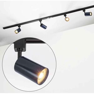 LumenXL - Railsysteem verlichting Romain - 3 meter - Kobalt - 8 spots