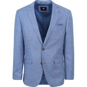 Suitable - Colbert Grou Blauw - Heren - Maat 46 - Modern-fit