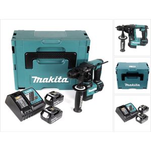 Makita DHR 171 RGJ accu boorhamer 1.2J 18V Brushless SDS Plus + 2x accu 6.0Ah + lader + Makpac