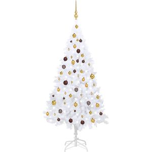 vidaXL-Kunstkerstboom-met-verlichting-en-kerstballen-180-cm-PVC-wit