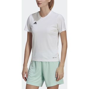 adidas Performance Entrada 22 Voetbalshirt - Dames - Wit - 2XS