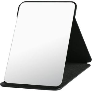 Opvouwbare make-upspiegel 15,5 x 20,5 cm - Draagbare reisspiegel met standaard voor bureau en make-uptafel