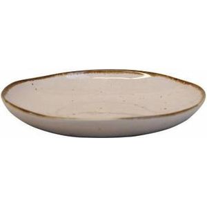 Kitchen trend - servies - Amusebord, Lichtroze Stone - aardewerk - 15 cm rond