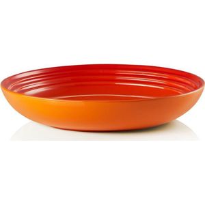 Le Creuset Diep Bord - Oranjerood - ø 22 cm