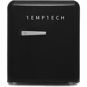 Koelkast Temptech Retro Minibar VINT450BLACK Zwart 45L