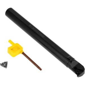 Draaigereedschaphouder Wolfraamstaal SNR0020R16 - Kotterbaar - Met Inzet 16IR AG60 - Inclusief Sleutel - 20 Mm × 200 Mm .