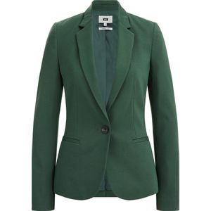 WE Fashion Dames getailleerde jersey stretch blazer