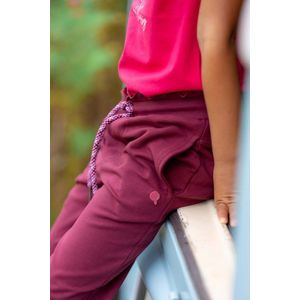 Quapi meisjes joggingbroek Manja Red Maroon