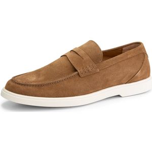 DenBroeck Thomas St. Suede leren instappers heren - Cognac leer