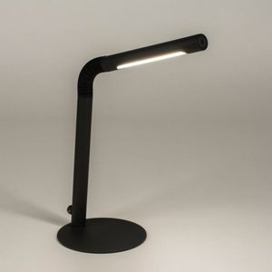 Lumidora Tafellamp 15327 - Ingebouwd LED - 3.0 Watt - 350 Lumen - 2700 Kelvin - Zwart - Metaal - Met dimmer