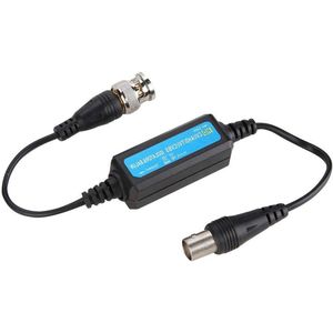 Grond Isolator Video Balun Coaxiale BNC Man-vrouw Audio Ruisfilter voor Camera - HD TVI CVI AHD CVBS
