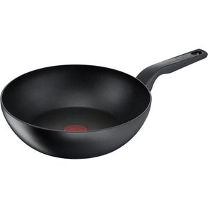 Tefal Hard Titanium Pro Wokpan - Ø28cm - Inductie - Aluminium - Zwart