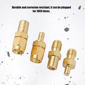 RF-adapter kit met RF-connectoren - 4 soorten voor brede toepassing