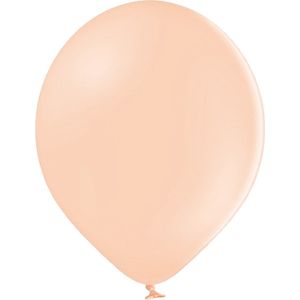 Ballonnen - Perzik roze - 30cm - 100st.