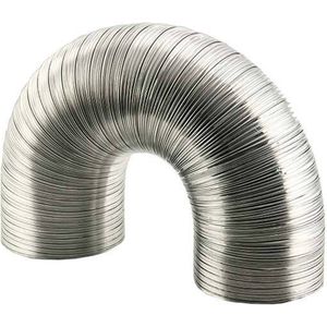 Starre aluminium ventilatieslang rond Ø 250mm lengte 3 meter