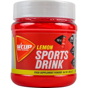 Wcup Sports Drink Lemon 480 Gram