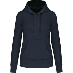 Kariban Ecologische damessweater met capuchon K4028 - Navy - XXL