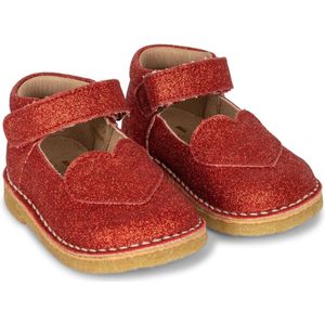 Konges Sløjd Mini coeur meisjes schoen - Christmas red