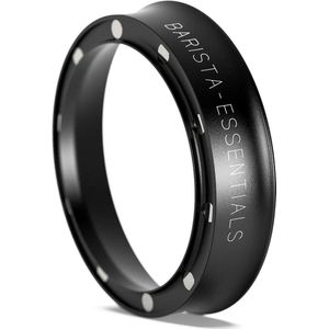 Doseerring - 51mm, Zwart – Dosing Funnel – Doseerring Koffie - Delonghi Koffiemachine – Espressomachine - Barista Essentials