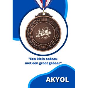 Akyol - super verloskundige medaille bronskleuring - Verpleegkundige - verplegers medisch personeel - cadeau