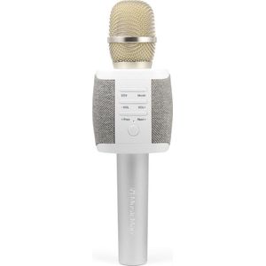 Technaxx BT-X44-Grey, Musicman karaoke microfoon, grijs