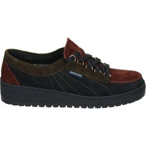 Mephisto LADY VELOURS - Dames veterschoenen - Kleur: Blauw - Maat: 38.5