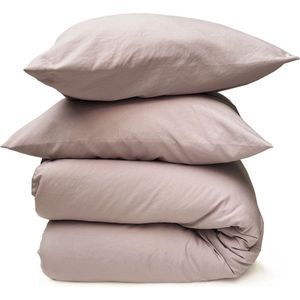HOOMstyle Wasbaar dekbed zonder overtrek - 200x220 2 persoons met 2x kussensloop - Roze