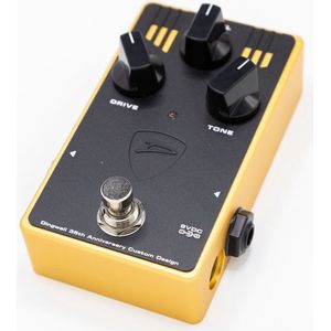 Dingwall 35th Anniversary Gold Drive Pedal - Overdrive / distortion - Geel