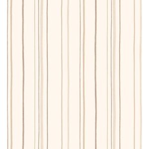 Dutch Wallcoverings papierbehang streep - beige