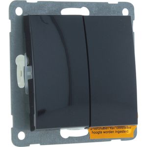 Smartwares S2 Wisselschakelaar - Inbouw/Wissel - Antraciet