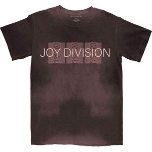 Joy Division - Mini Repeater Pulse Heren T-shirt - L - Rood