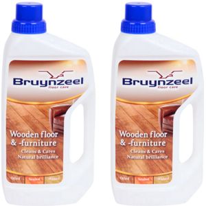 2x Bruynzeel houtreiniger - 1 liter
